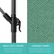 Best Choice Products 10ft Offset Hanging Outdoor Market Patio Umbrella w/ Easy Tilt Adjustment